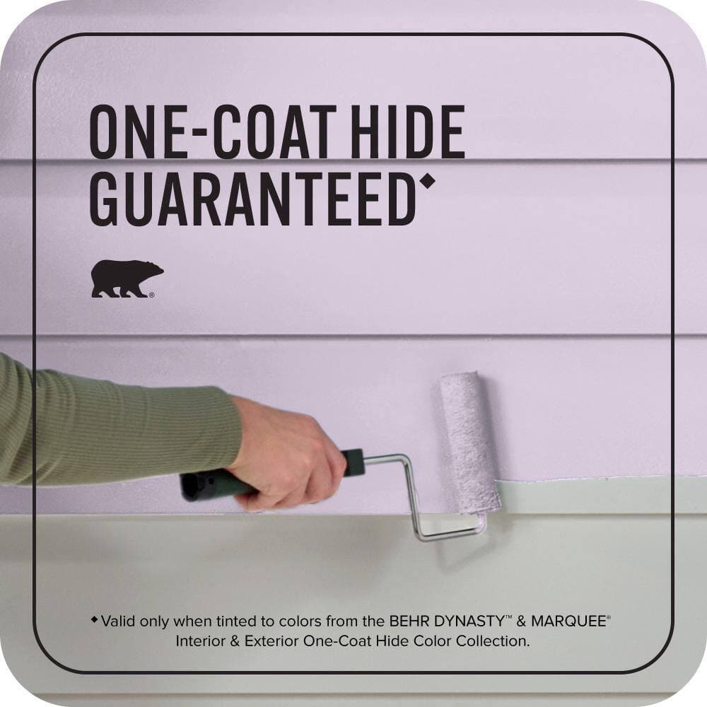 BEHR MARQUEE 1 gal. #660C-2 Violet Mist Flat Exterior Paint & Primer (3)