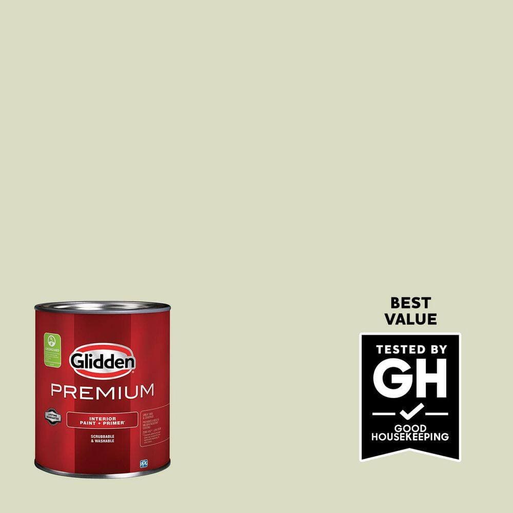 Glidden Premium 1 qt. PPG1115-3 Slow Dance Semi-Gloss Interior Latex Paint