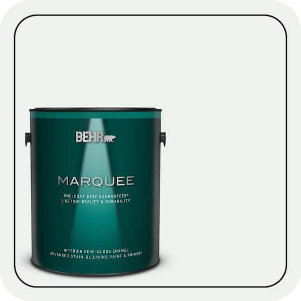 BEHR PREMIUM PLUS #ECC-65-2 Mineral Spring Enamel Interior Stain-Blocking Paint and Primer (4)