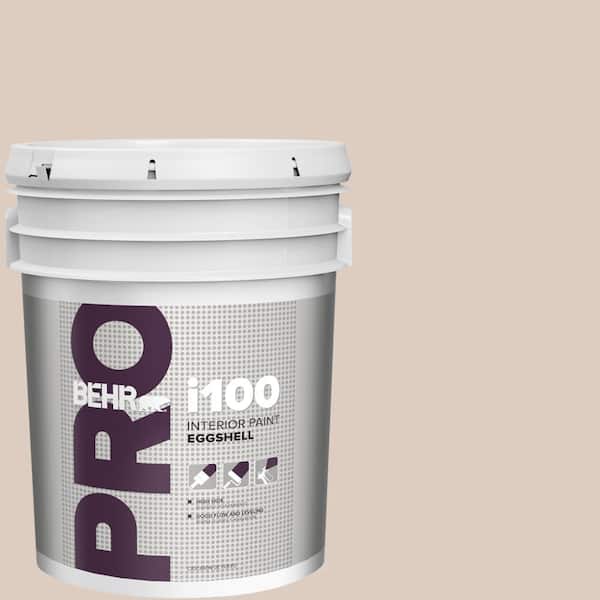 BEHR PRO 5 gal. #N190-2 Stonewashed Brown Eggshell Interior Paint (2)