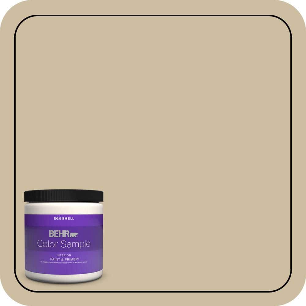 BEHR PREMIUM PLUS #PPU8-10 Rye Bread Enamel Low Odor & Primer (1)
