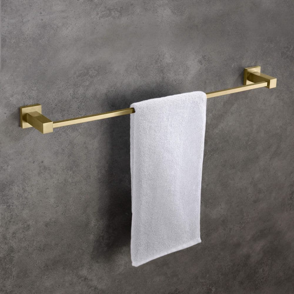 KIBI Bathroom Accessories Wall Mounted Towel Bar (2)