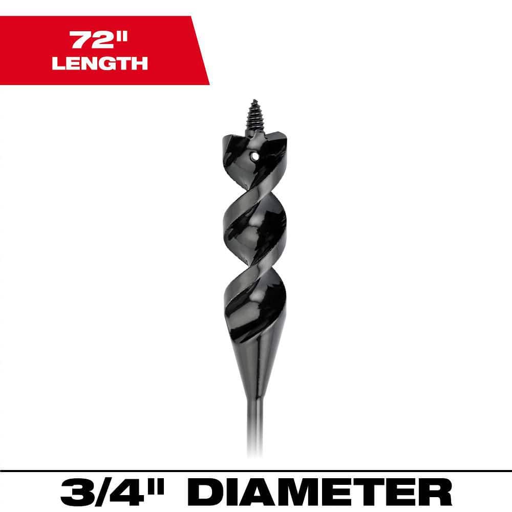 Milwaukee 3/4 in. x 72 in. Cable Bit