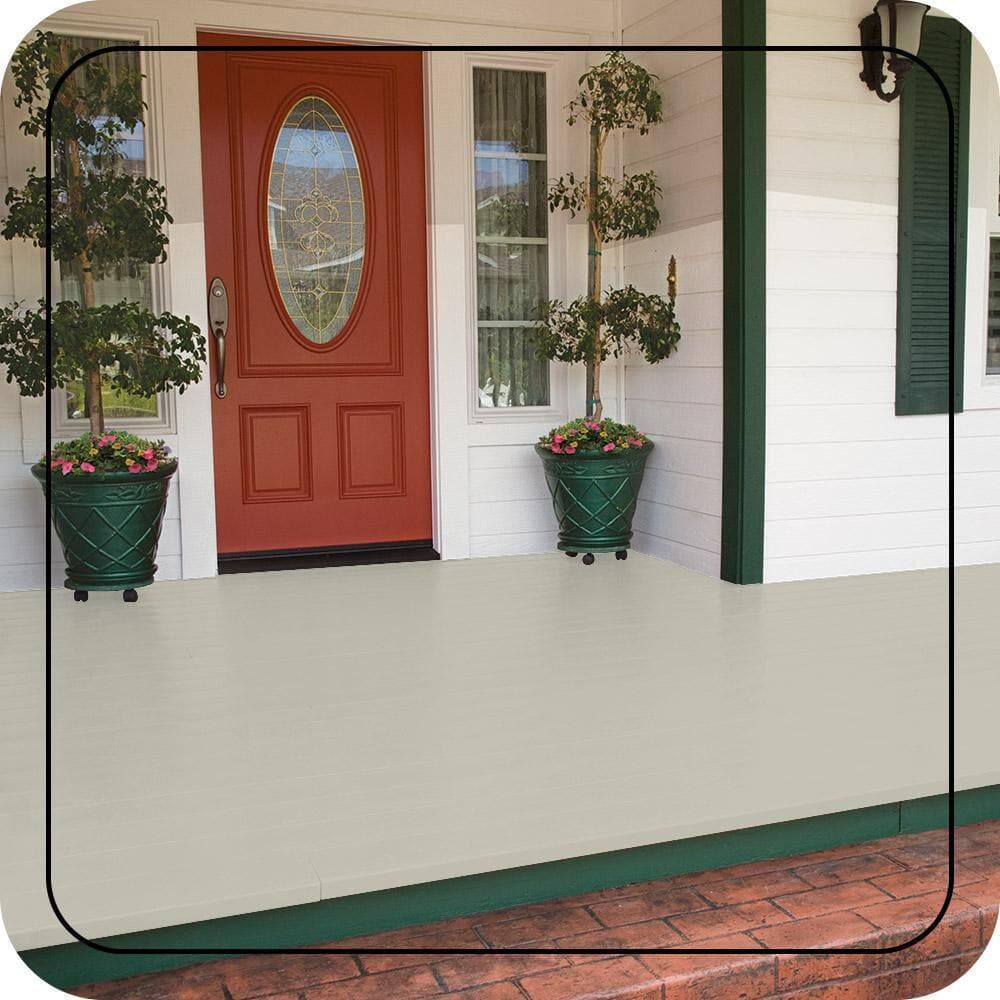 BEHR PREMIUM #ICC-38 Low-Lustre Enamel Interior/Exterior Porch and Patio Floor Paint (2)
