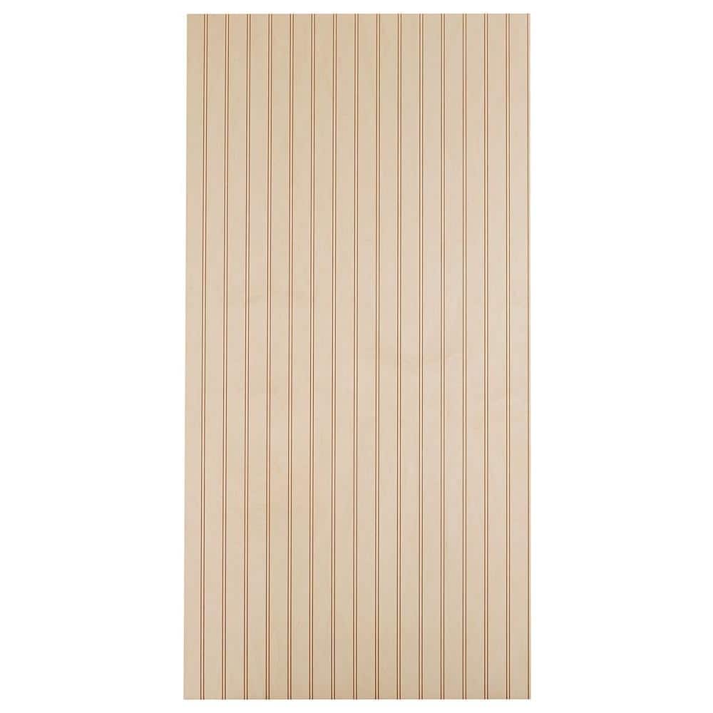 Columbia Forest Products 1/4 in. 2 ft. PureBond 1-1/2 in. Beaded Plywood Project Panel (4)