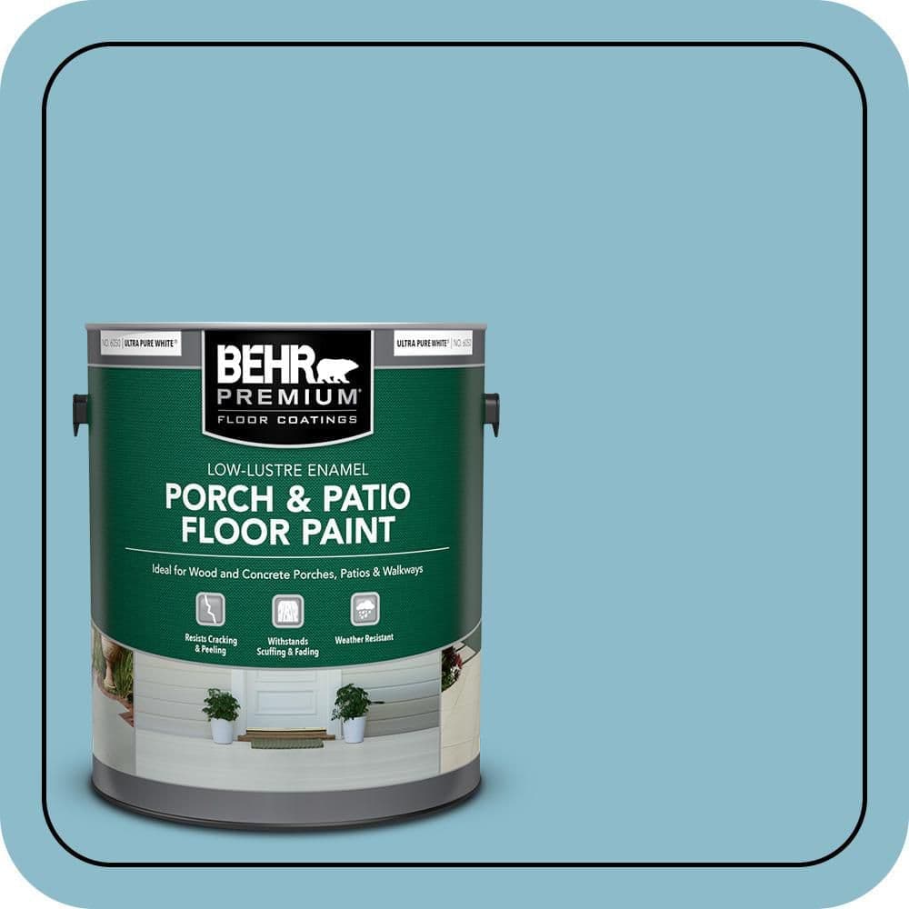 BEHR PREMIUM #S460-3 Textured Low-Lustre Enamel Interior/Exterior Porch and Patio Anti-Slip Floor Paint (1)