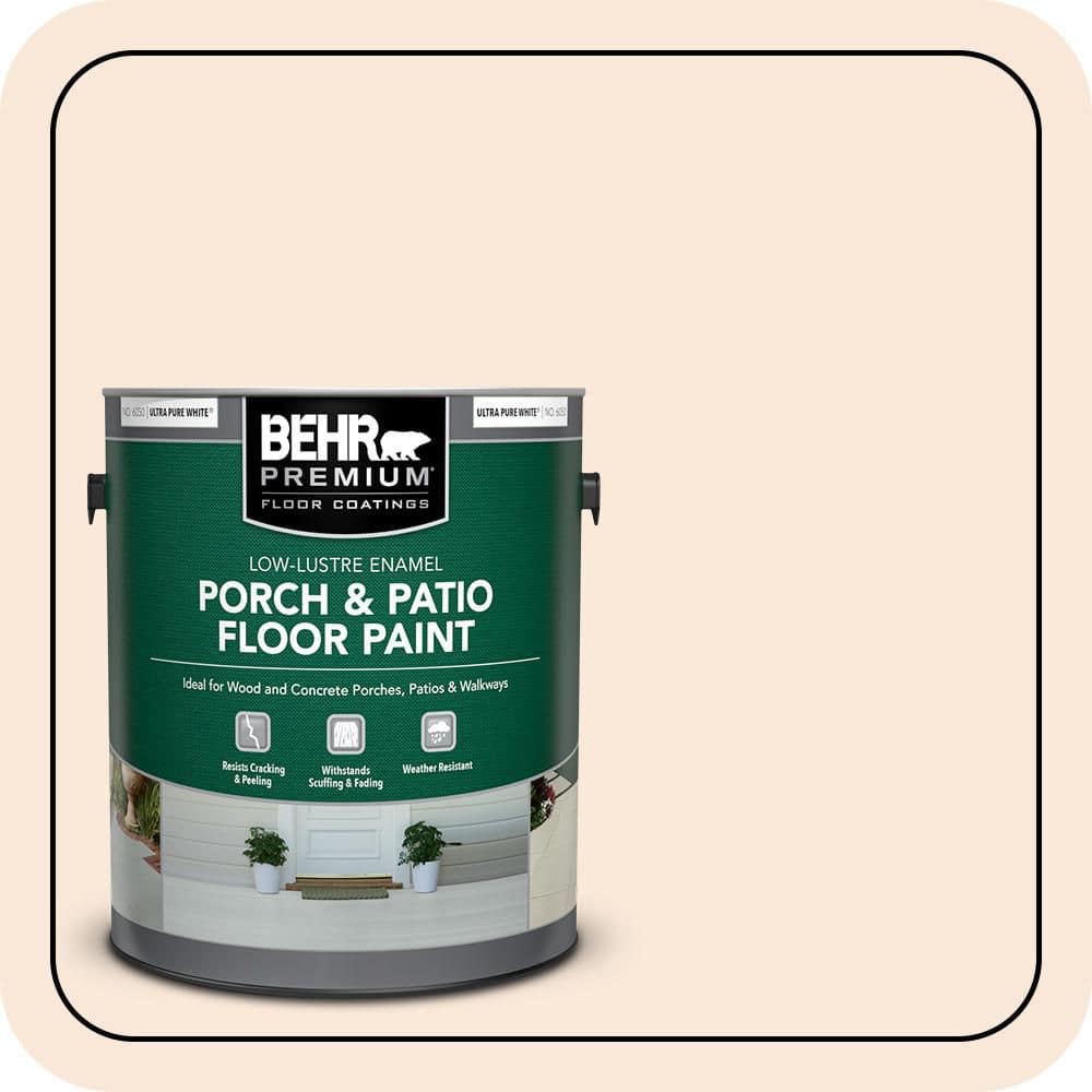 BEHR PREMIUM #RD-W14 Low-Lustre Enamel Interior/Exterior Porch and Patio Floor Paint (1)