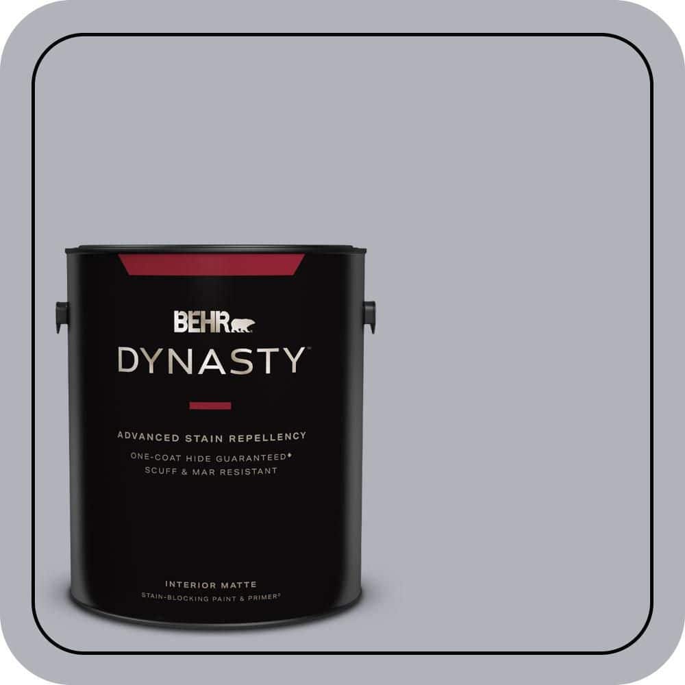BEHR DYNASTY 1 gal. #N540-3 Vanity One-Coat Hide Matte Interior Stain-Blocking Paint & Primer