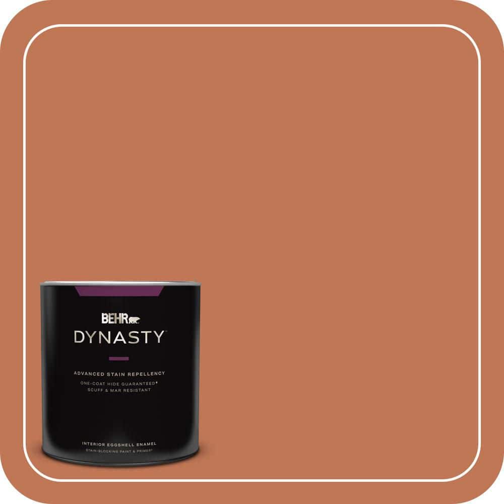BEHR DYNASTY 1 qt. #PPU3-01 Moroccan Sky Eggshell Enamel Interior Stain-Blocking Paint & Primer