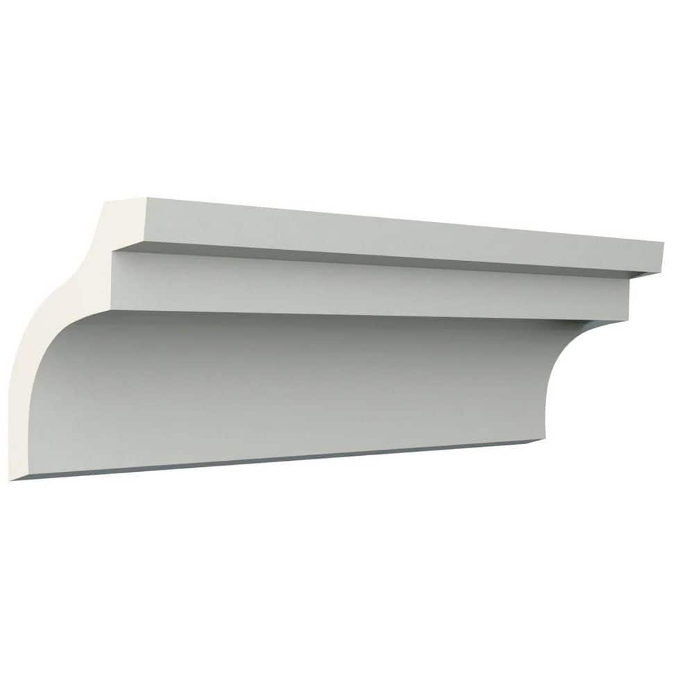 Ekena Millwork Lily 1.75 in. D x 2.75 in. W x 94.5 in. L Polyurethane Crown Moulding (2)