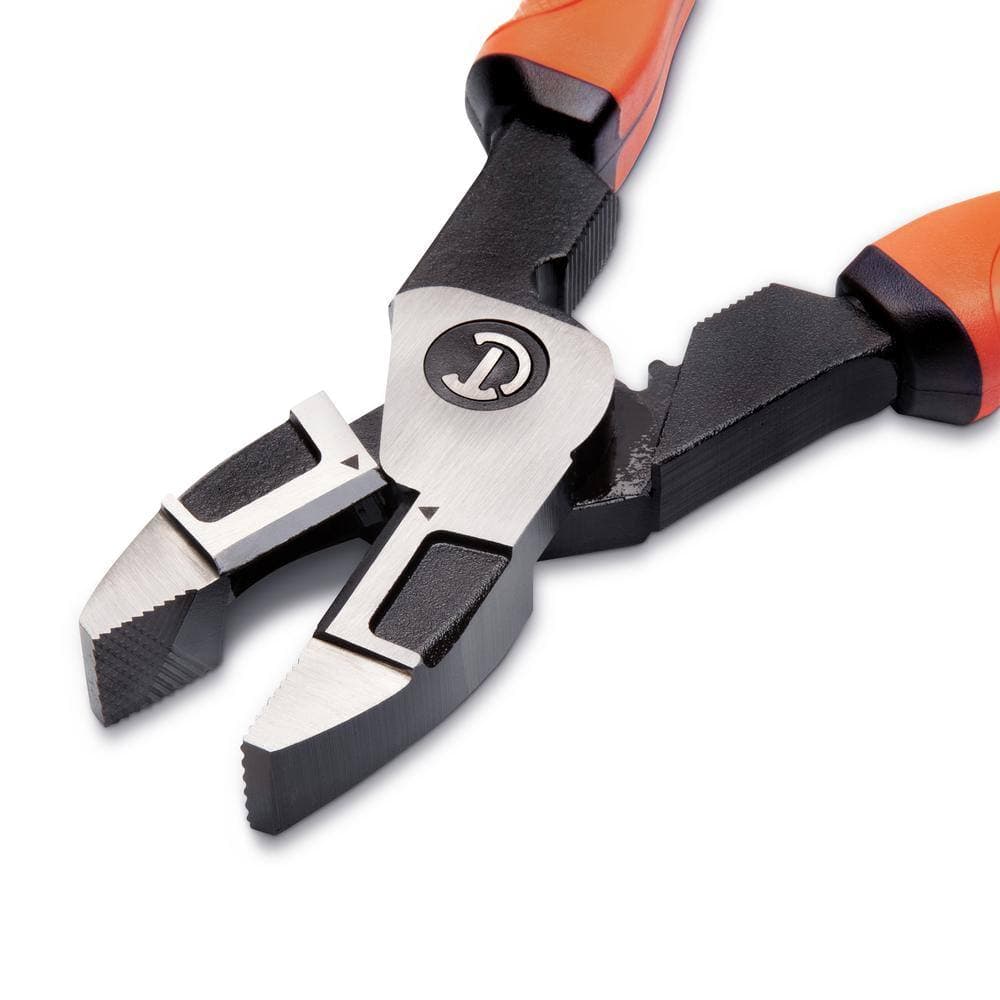 Crescent 9-1/2 in. Z2 High Leverage Lineman Pliers with Dual Material Grips (4)