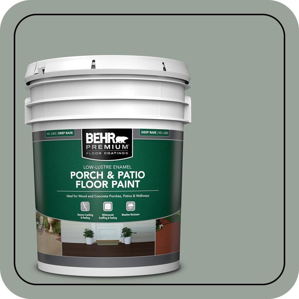 BEHR PREMIUM #700F-4 Low-Lustre Enamel Interior/Exterior Porch and Patio Floor Paint (1)