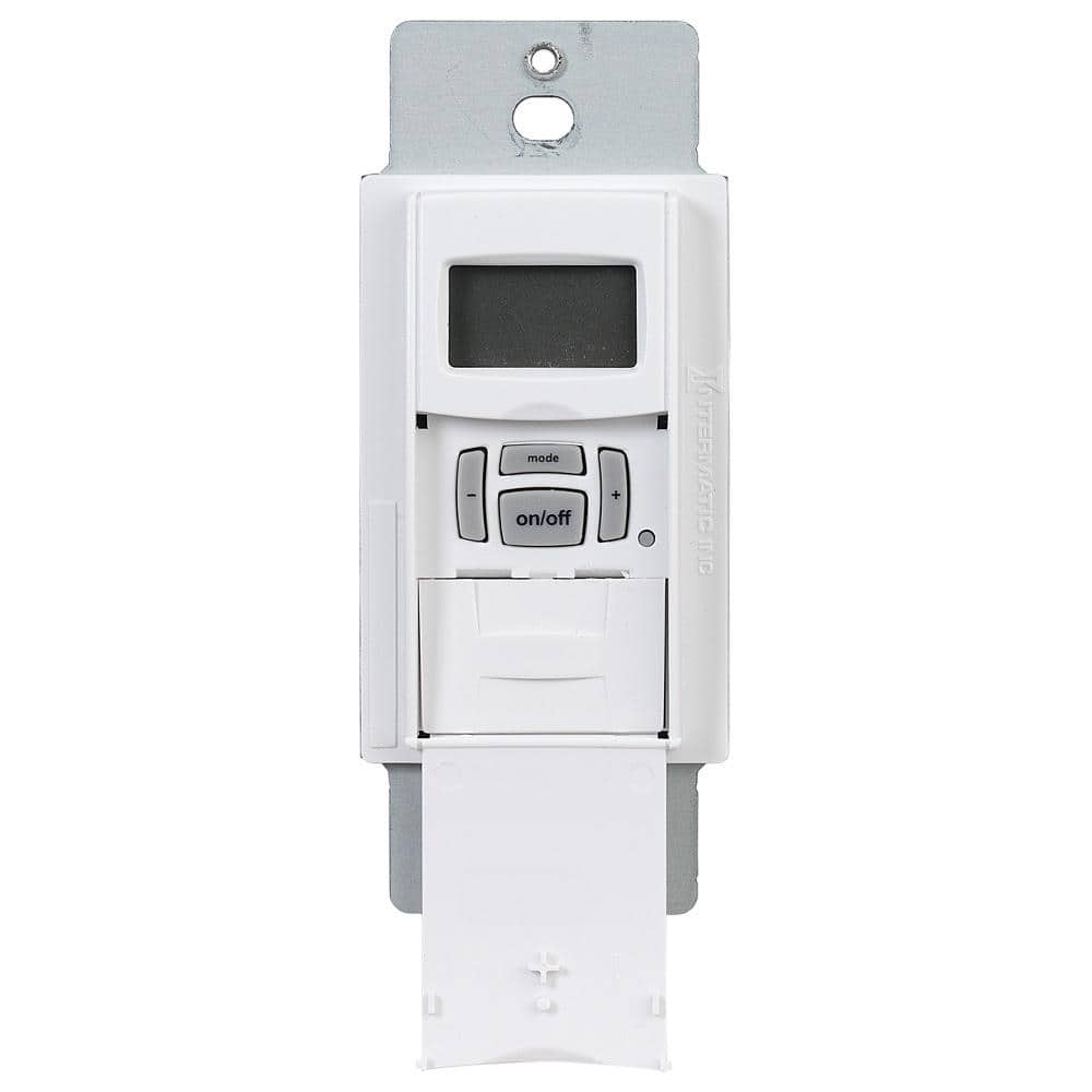 Intermatic 15 Amp 7-Day Indoor In-Wall Astronomic Digital Timer, White (3)