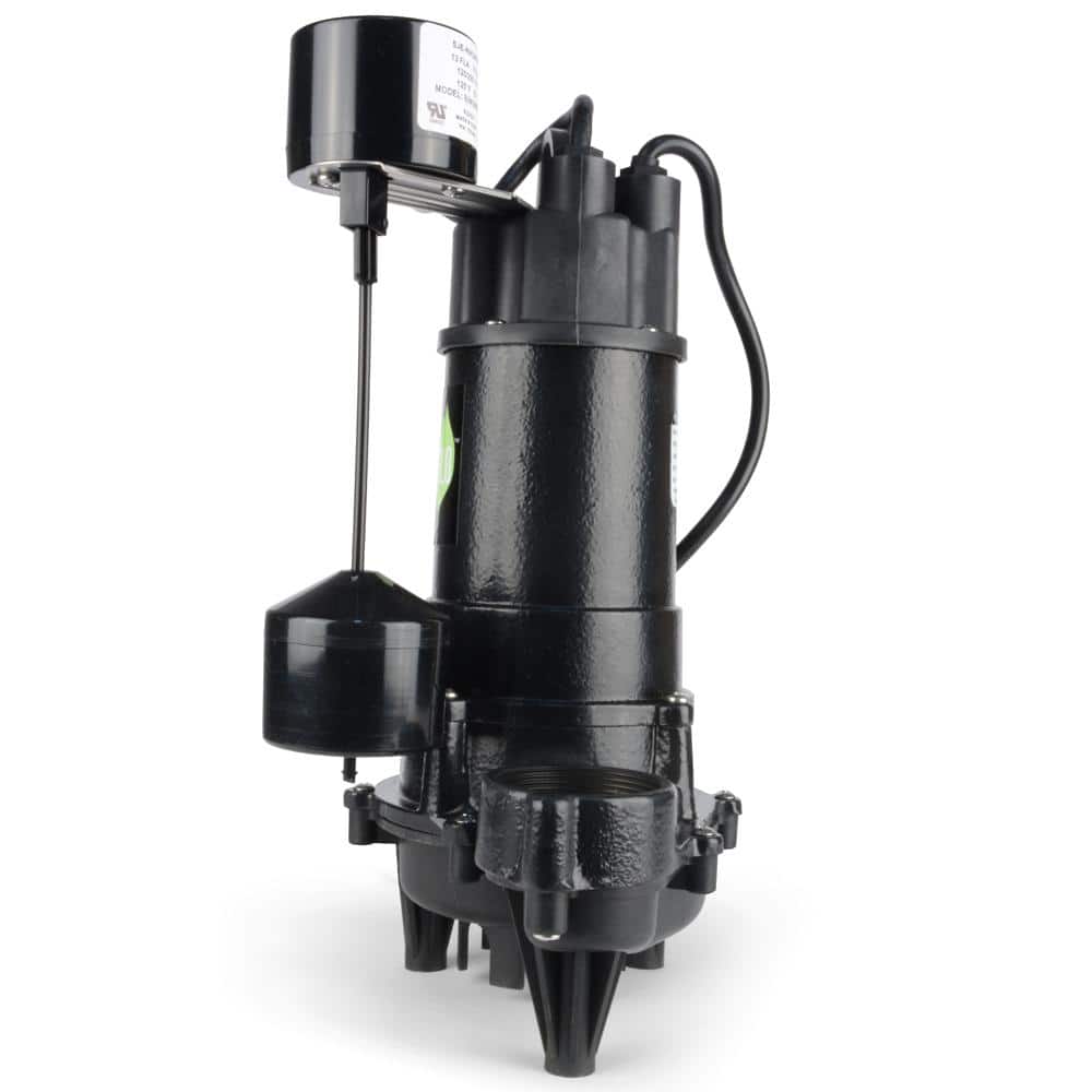 ECO FLO HP Cast Iron Submersible Sump Pump with Vertical Switch (3)