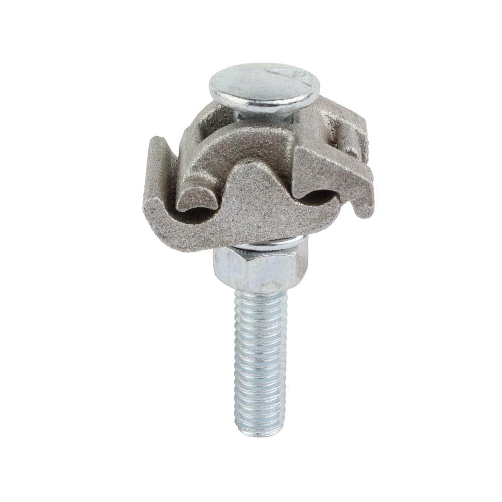 Commercial Electric 6 AWG to 1/0 AWG Aluminum Single Bolt Parallel Groove Clamp (1)
