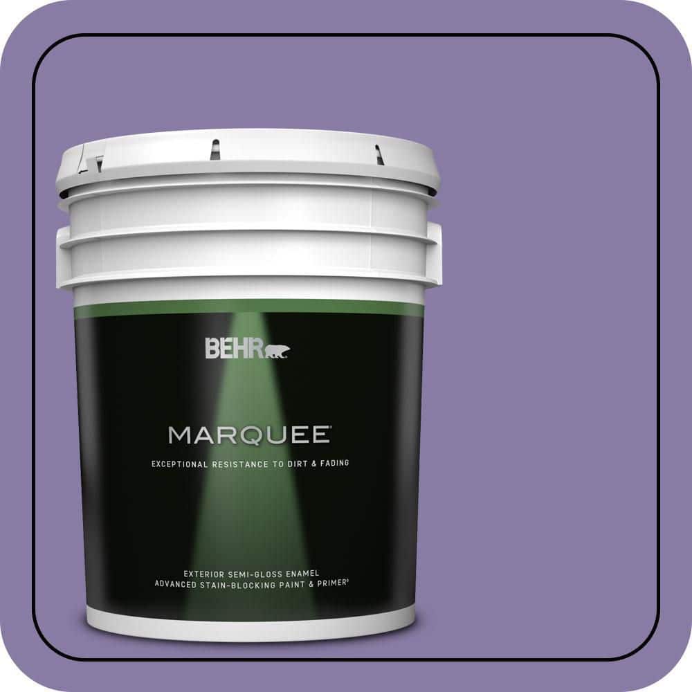 BEHR MARQUEE 5 gal. #M560-5 Second Pour Semi-Gloss Enamel Exterior Paint & Primer