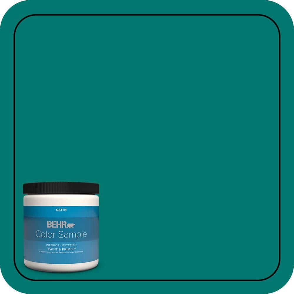 BEHR PREMIUM PLUS #490B-7 Mermaid Harbor Enamel Low Odor & Primer (1)