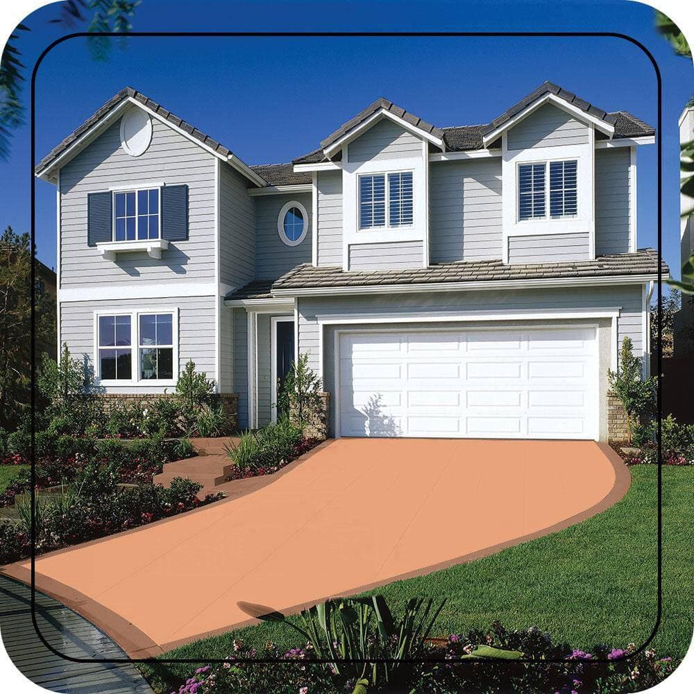 BEHR PREMIUM #P210-4 Self-Priming 1-Part Epoxy Satin Interior/Exterior Concrete and Garage Floor Paint (3)