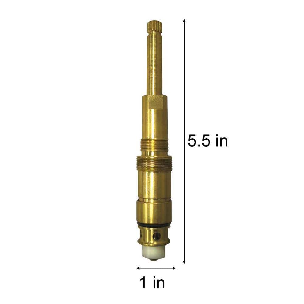 Everbilt 5 1/2 in. 16 pt D Broach Diverter Stem for American Standard Replaces 72815-07 (3)