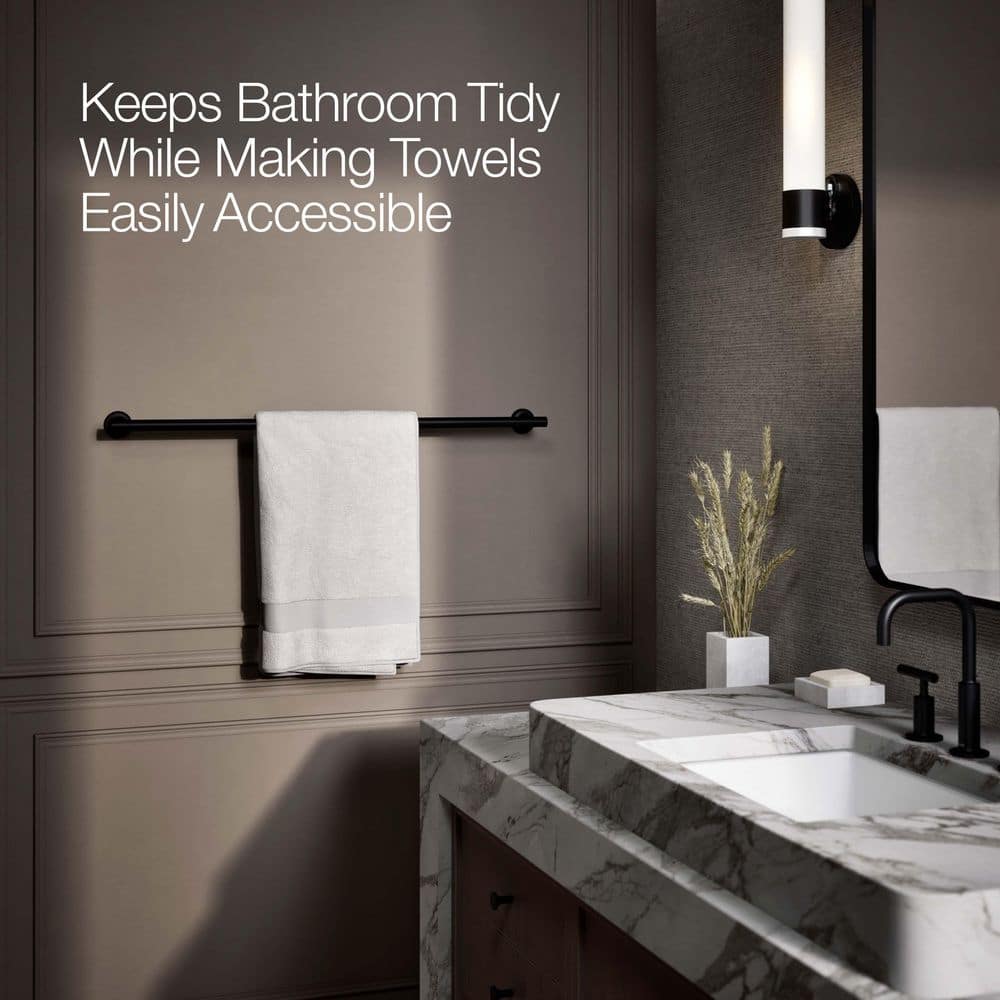 KOHLER Purist Wall Mounted Towel Bar (4)