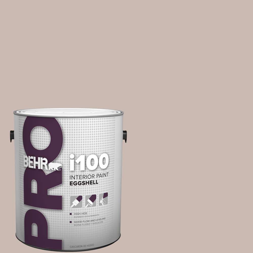 BEHR PRO 1 gal. #N170-3 Gray Ashlar Eggshell Interior Paint