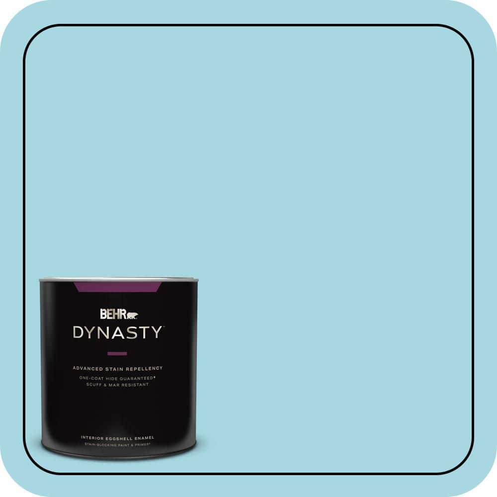 BEHR DYNASTY 1 qt. #530C-3 Winsome Hue Eggshell Enamel Interior Stain-Blocking Paint & Primer