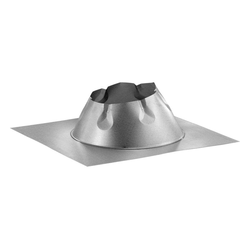 DuraVent DuraPlus All-Fuel Chimney 6in. Diameter Roof Flashing, 7/12-12/12, DSA (1)