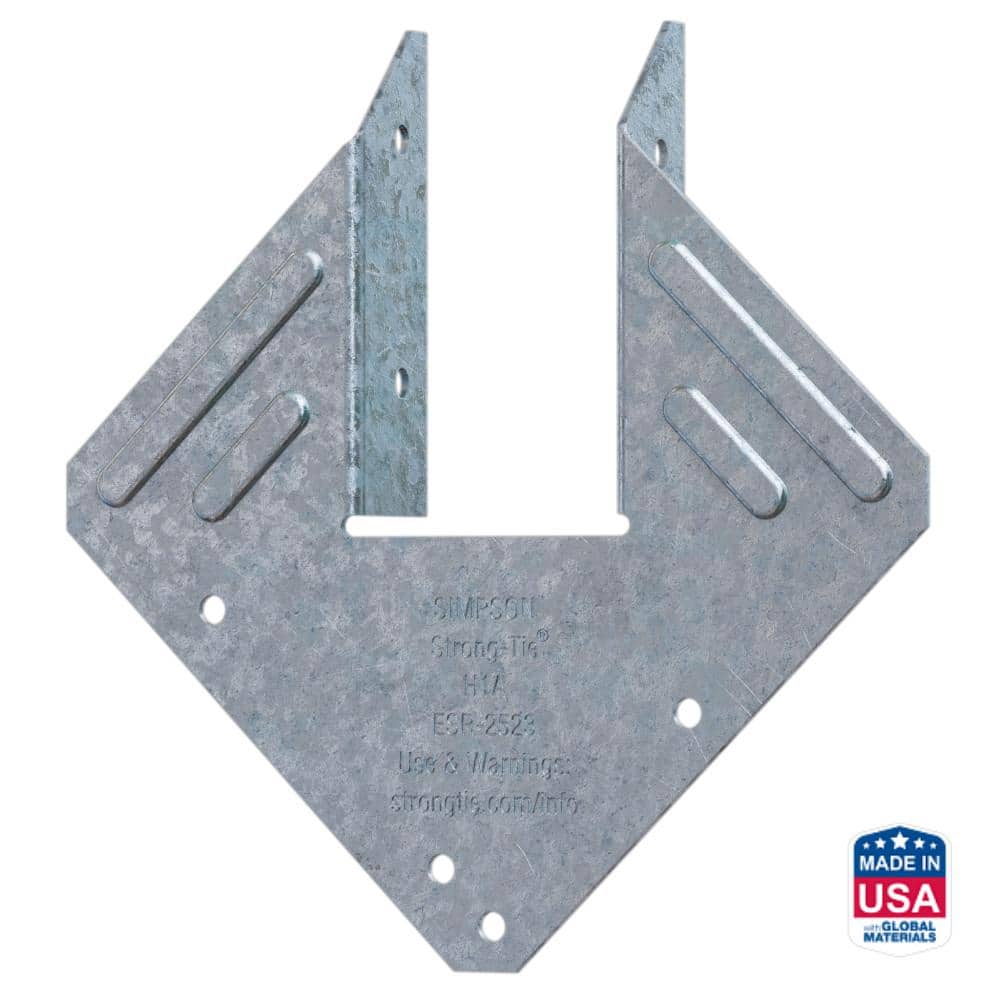 Simpson Strong-Tie H1A 18-Gauge Galvanized Hurricane Tie
