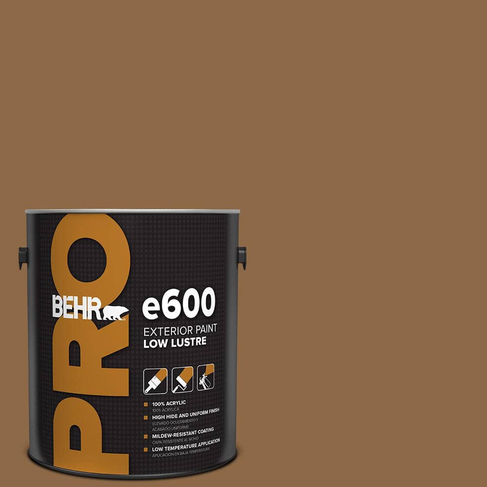 BEHR PRO 1 gal. #270F-7 English Saddle Low Luster Exterior Paint