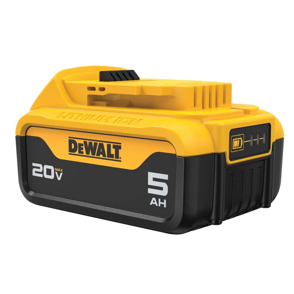 DEWALT 20V MAX Cordless Brushless Compact Router and (1) 20V 5.0Ah Battery (4)