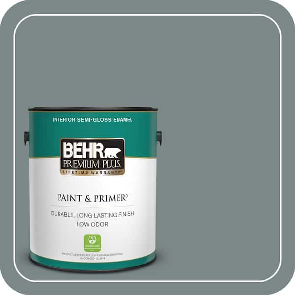 BEHR PREMIUM PLUS #730F-5 Nature Retreat Enamel Interior/Exterior Paint & Primer Color Sample (2)