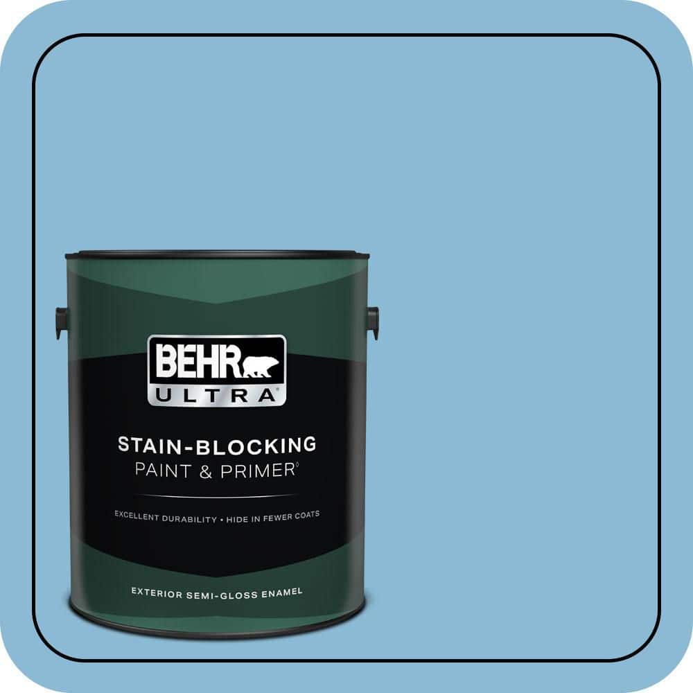 BEHR ULTRA 1 gal. #MQ5-55 Simply Posh Semi-Gloss Enamel Exterior Paint & Primer