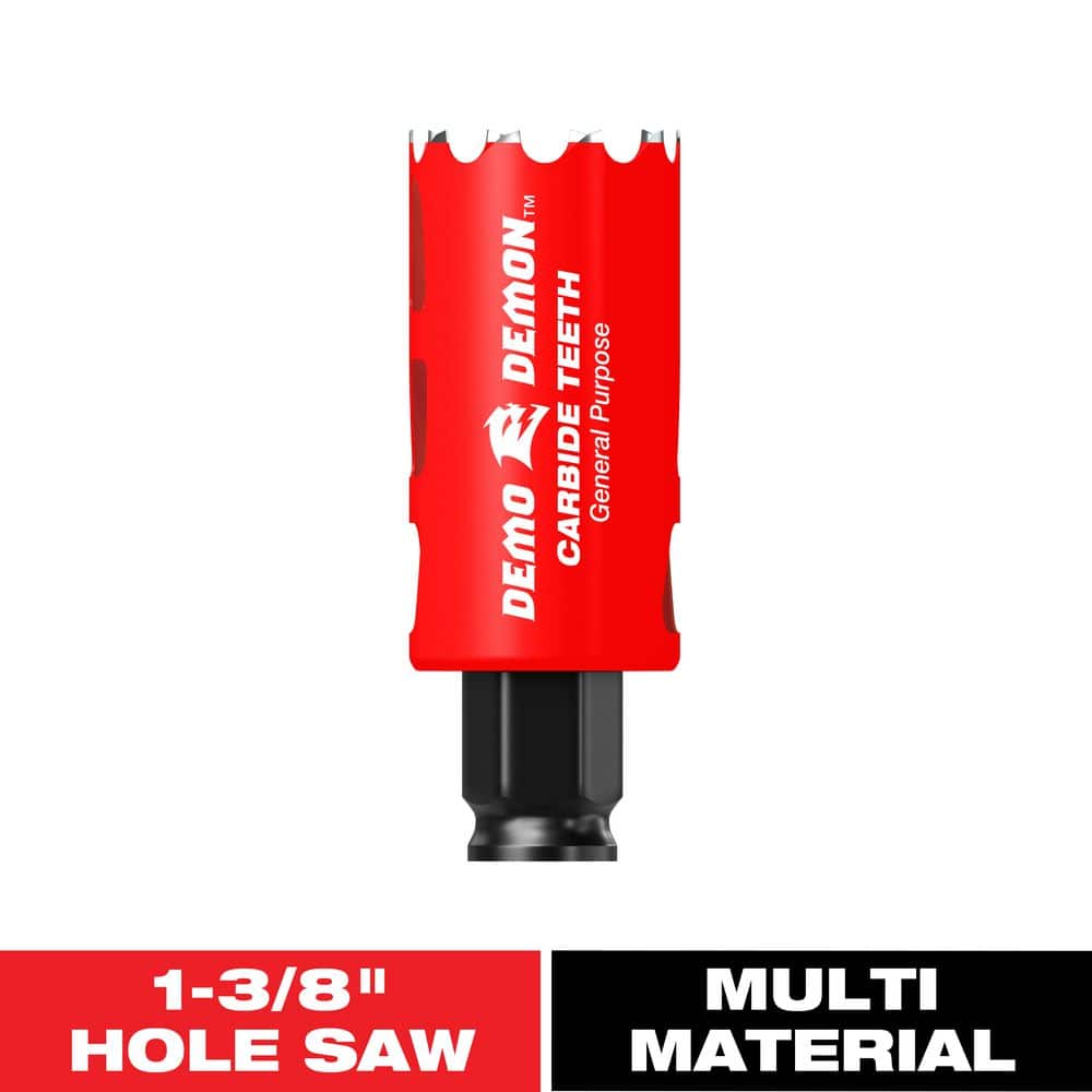 DIABLO 1-3/8 in. Carbide Hole Saw with 2-3/8 in. Cutting Depth