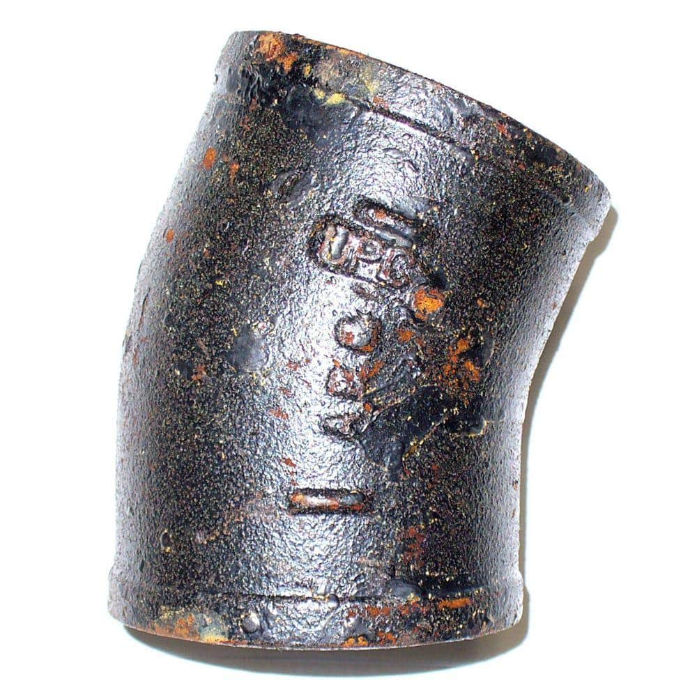 AB and I Foundry 3 in. Cast Iron 1/16 Bend