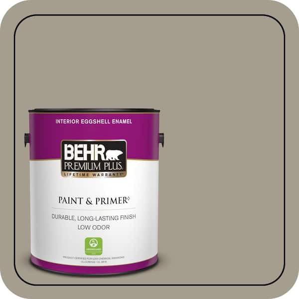 BEHR PREMIUM PLUS #720D-4 Ashwood Enamel Low Odor & Primer (2)