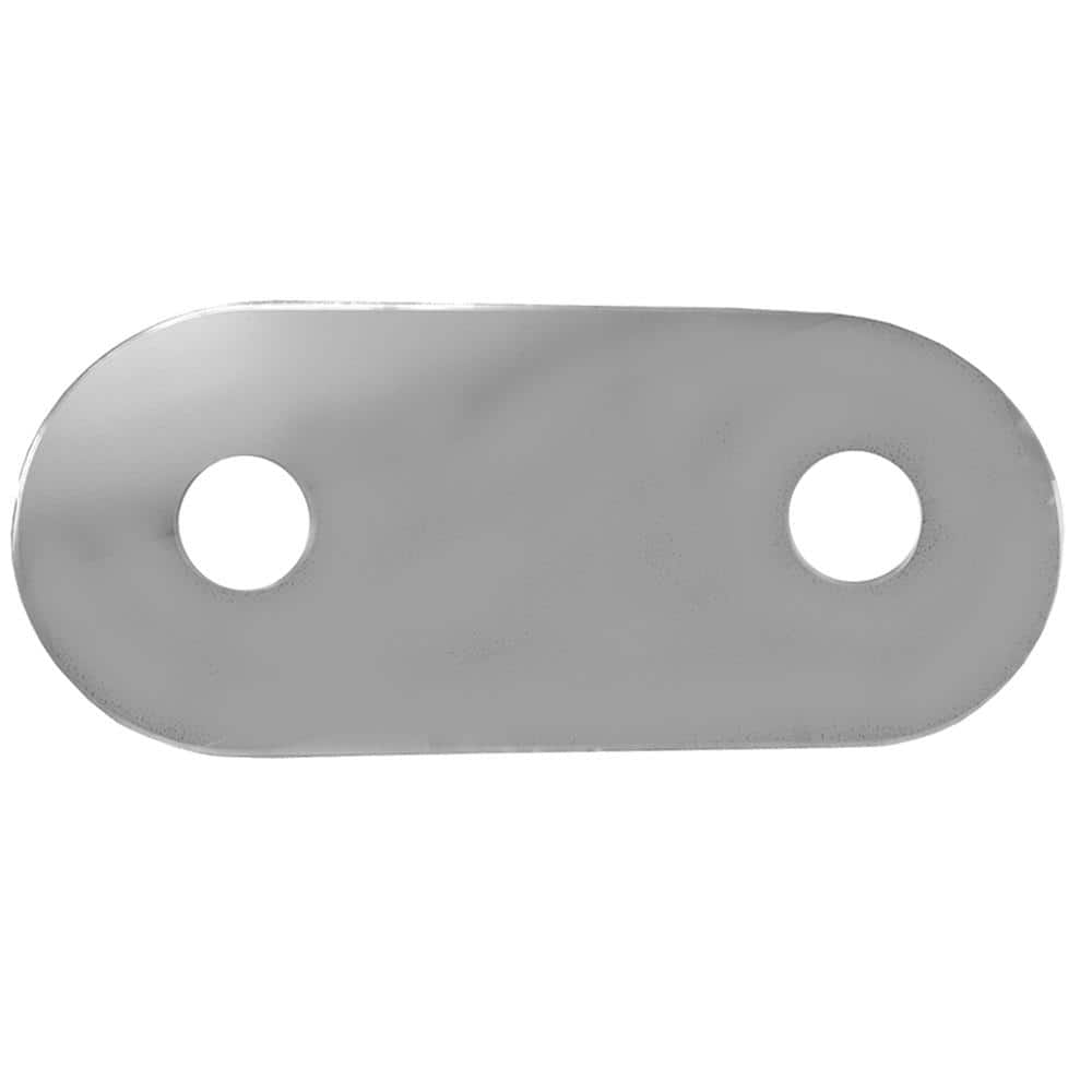 JONES STEPHENS Mirrored Acrylic 6 in. H x 14 in. W 2-Handle Tub/Shower Remodeling Cover Plate (1)
