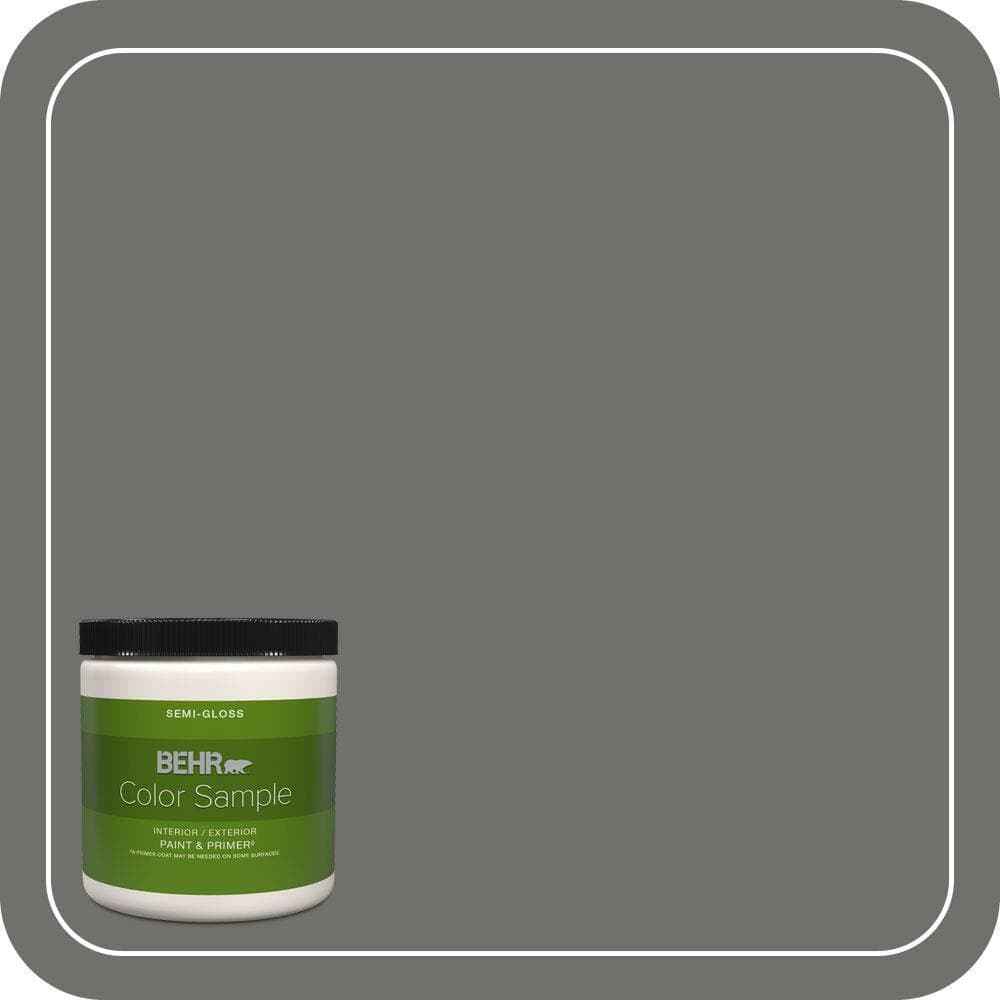 BEHR PREMIUM PLUS 8 oz. #PPU24-05 Ancestral Semi-Gloss Interior/Exterior Paint & Primer Color Sample