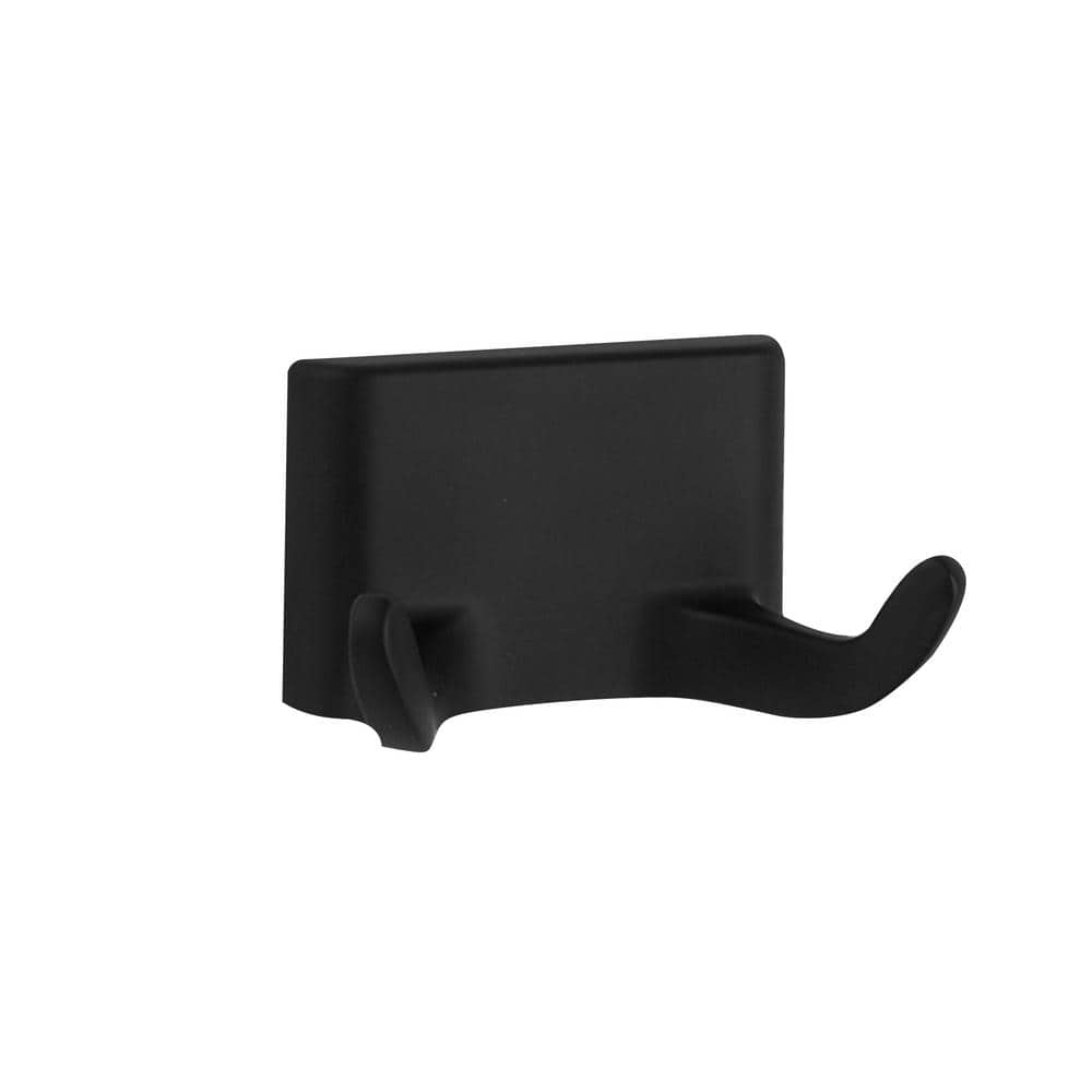 Design House Millbridge Heavy Duty Double J-Hook Robe/Towel Hook (1)