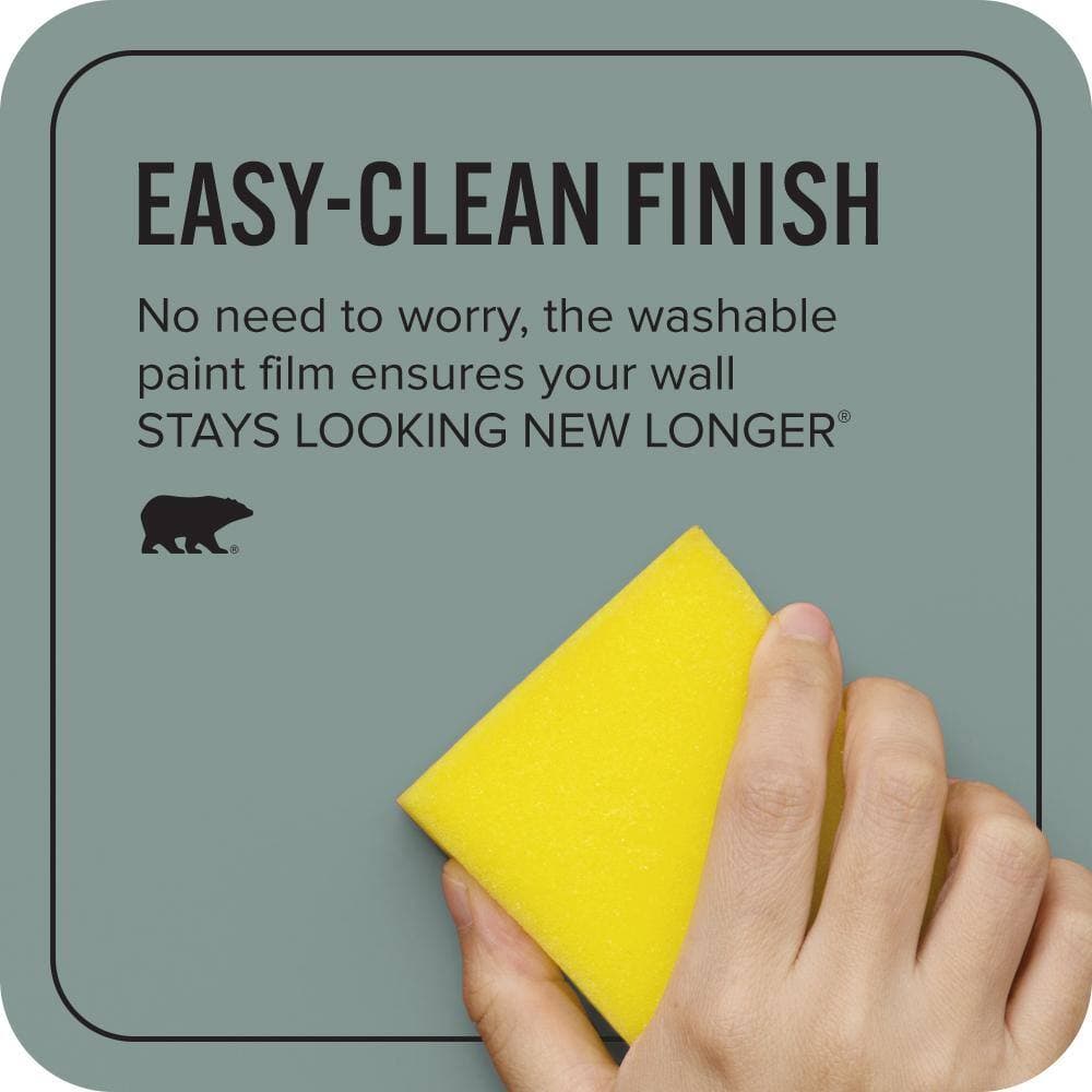 BEHR ULTRA 1 gal. #T18-15 In The Moment Extra Durable Flat Interior Paint & Primer (4)