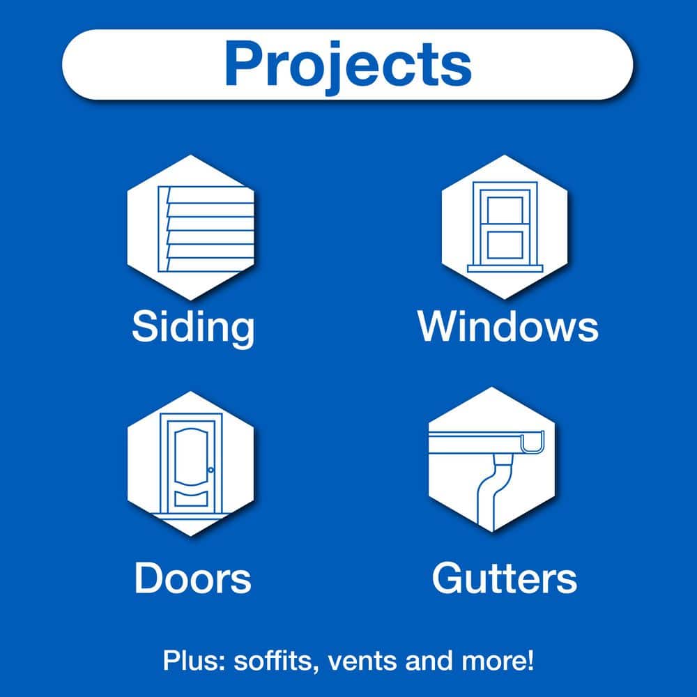 GE Advanced Silicone 2 Caulk Window and Door Sealant (4)