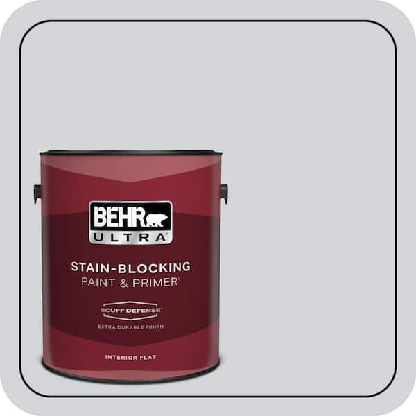 BEHR PREMIUM PLUS #750E-2 Twilight Gray Enamel Low Odor & Primer (3)