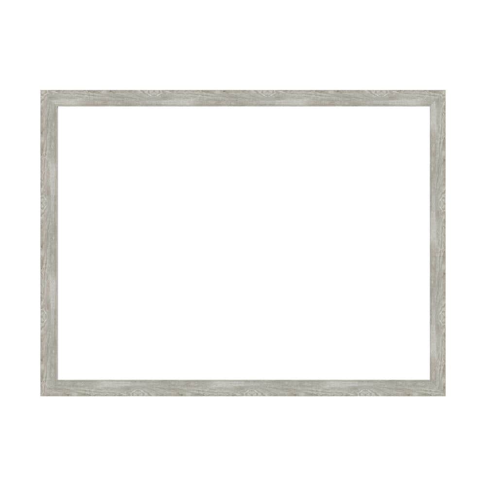 Amanti Art Mirror Makeover Dove Greywash Narrow 49.25 in. W x 37.25 in. H Bathroom Mirror Frame Border Kit-Fits a 48 x 36 Mirror (1)
