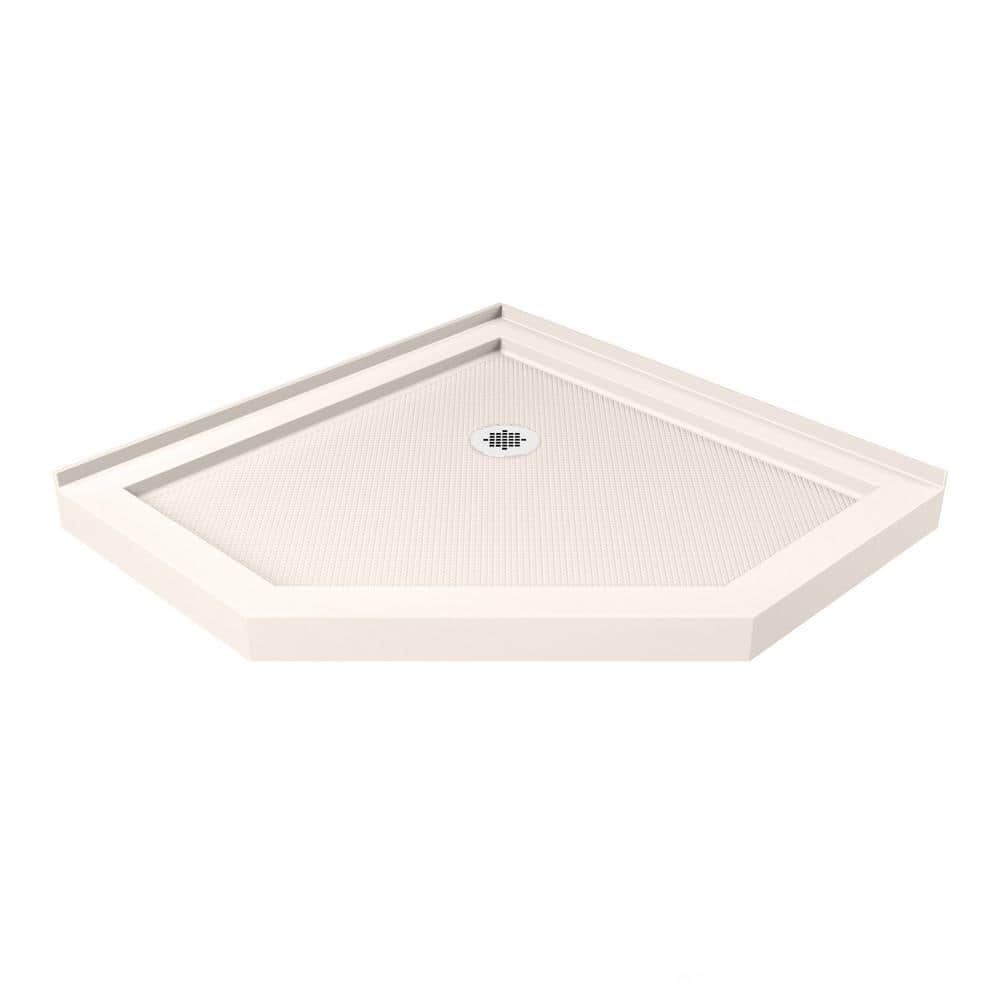 DreamLine Slimline 42 in. 42 in. Neo-Angle Shower Pan Base