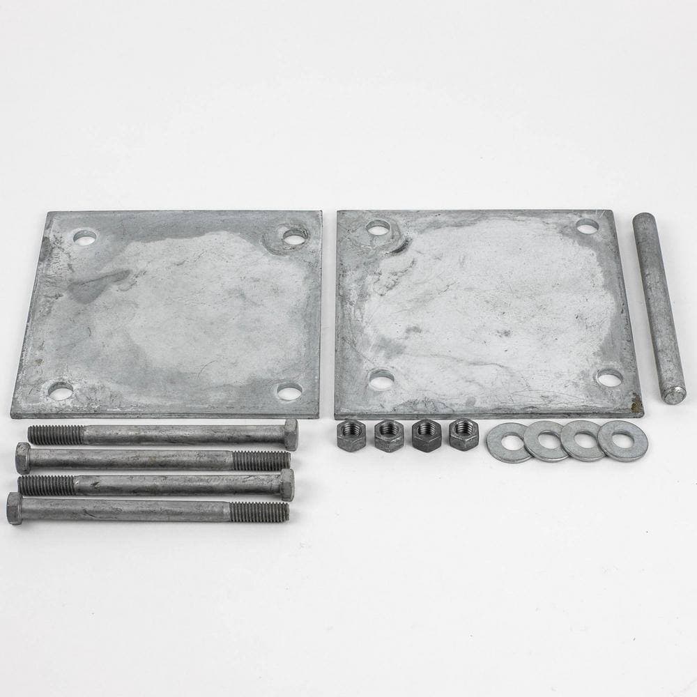 Unbranded 6 in. x 6 in. Steel Install Kit For Structural Post Anchor for Wood (3)