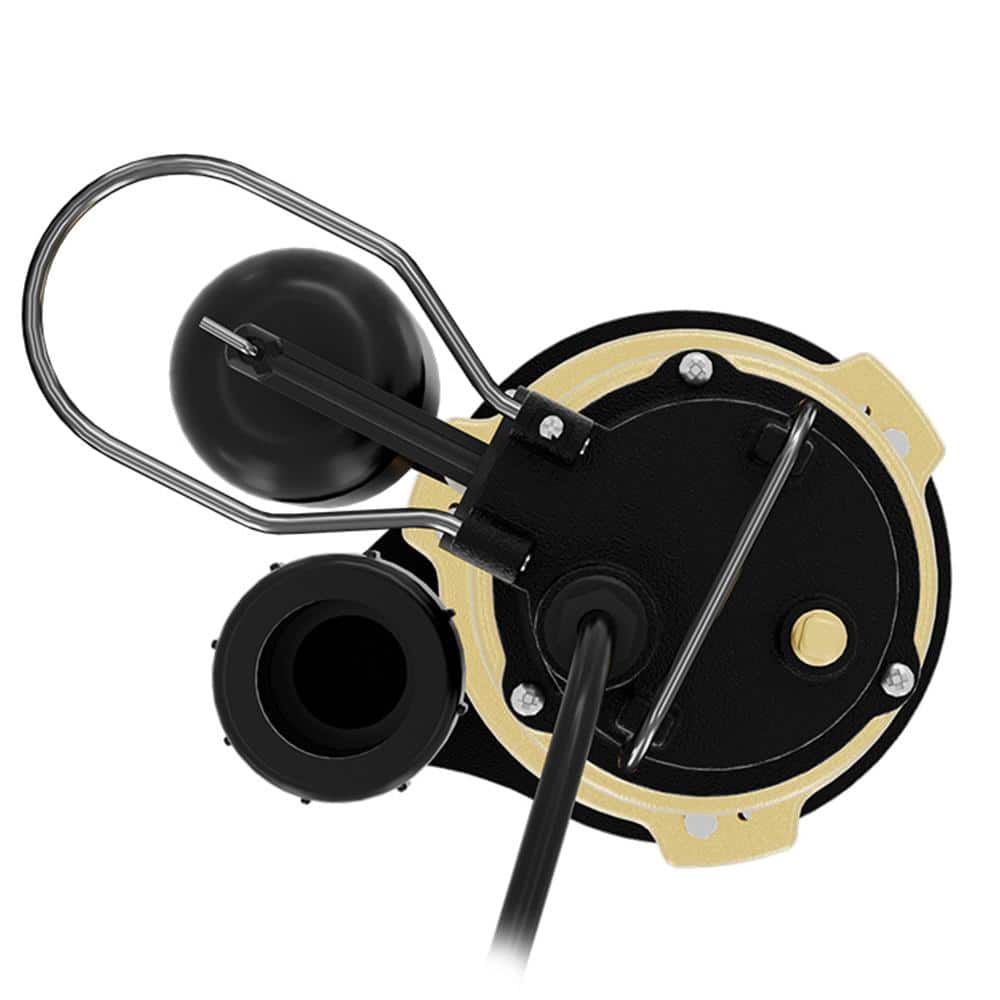 K2 PRO HP Heavy- Duty Cast Iron Sump Pump with Snap Action Switch (4)