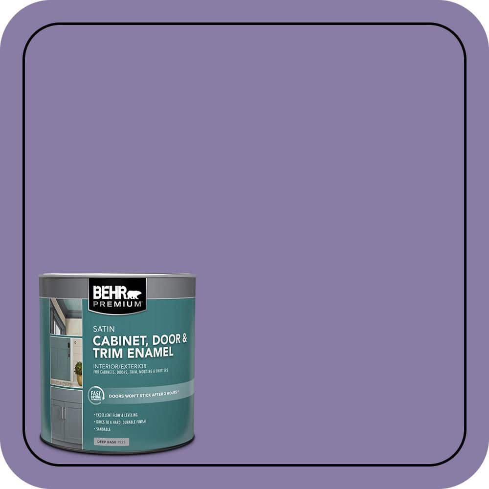 BEHR PREMIUM 1 qt. #M560-5 Second Pour Satin Enamel Interior/Exterior Cabinet, Door & Trim Paint