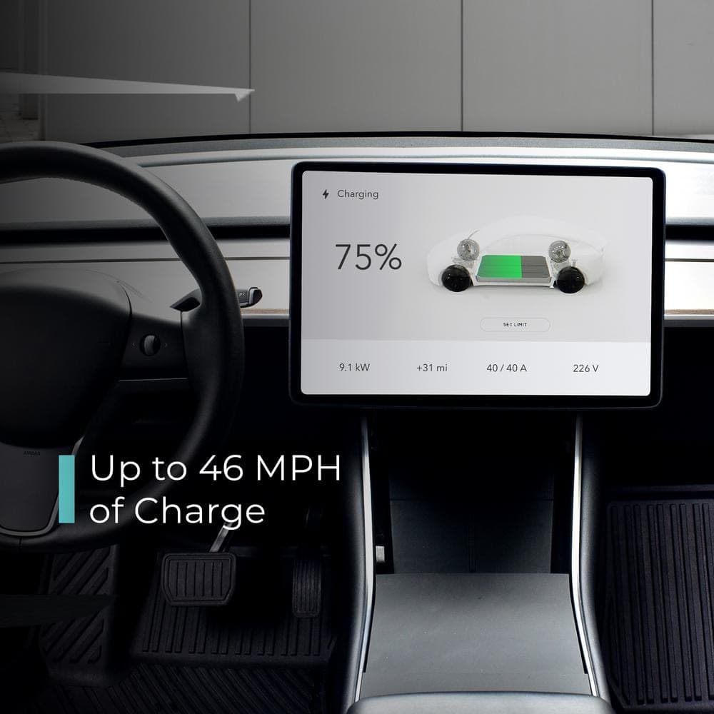 LECTRON Tesla (NACS) V-Box Pro Electric Vehicle Charging Station (Wi-Fi) 48 Amp with App Control-Level 2-EV Charger (240-Volt) (4)