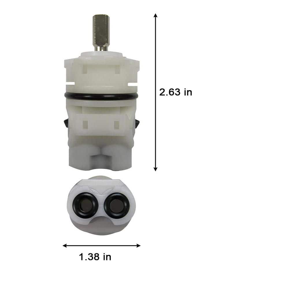 Everbilt 2 5/8 in. B-19 Broach Washerless Cartridge for Milwaukee Replaces R-1005 (3)