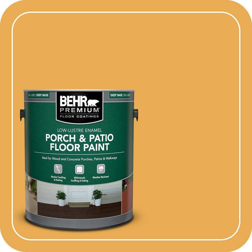 BEHR PREMIUM #BIC-43 Low-Lustre Enamel Interior/Exterior Porch and Patio Floor Paint (1)
