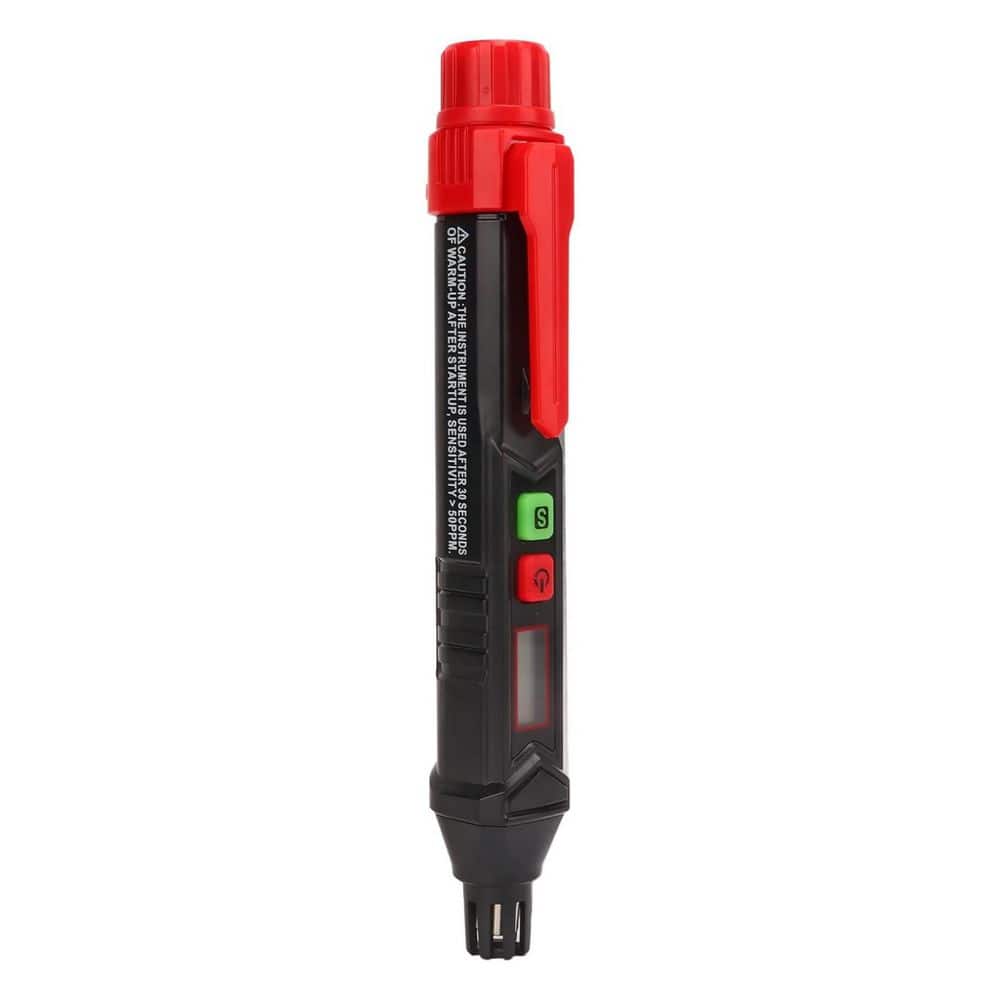 Ahfiwaso Battery Operated Rechargeable Natural Gas Leak Detector with Audible and Visual Alarm for Combustible Methane, Propane